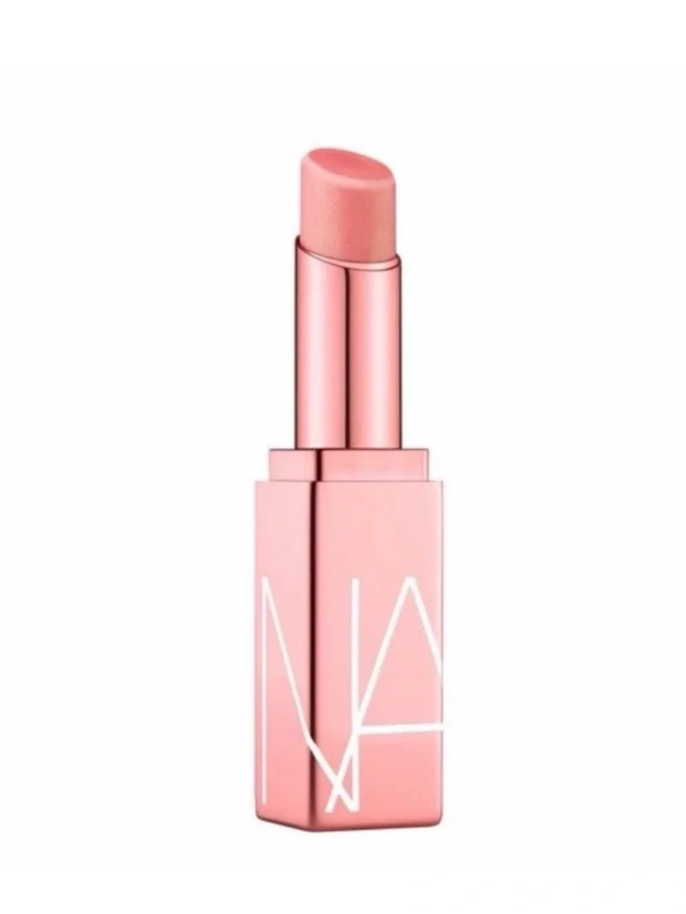 NARS Full Size Afterglow Lip Balm 777 Orgasm, Peachy Pink w Gold Shimmer NEW NIB